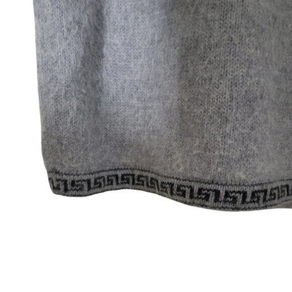 Wool blend crew neck long sleeve sweater - Picture 4 of 6